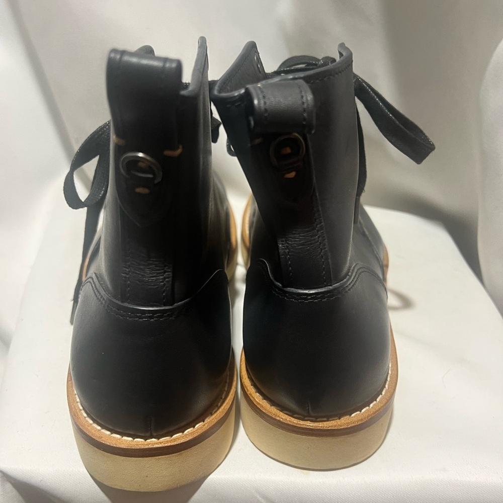 Coach Derby Boot with Shearling size 10.5m - Picture 4 of 9